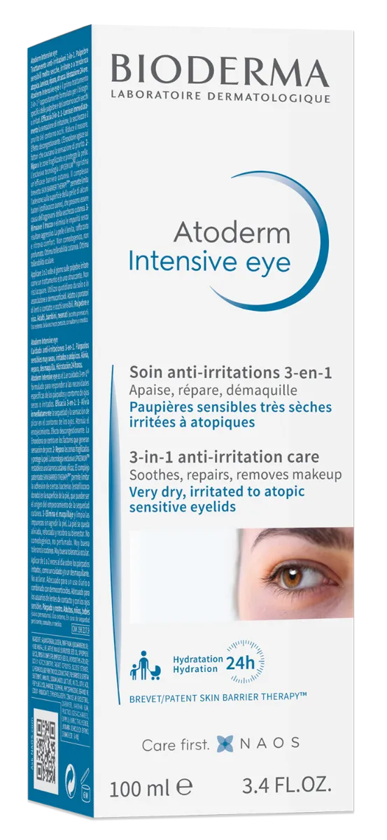 Crema pentru pleoape si conturul ochilor Atoderm Intensive, 100ml, Bioderma 