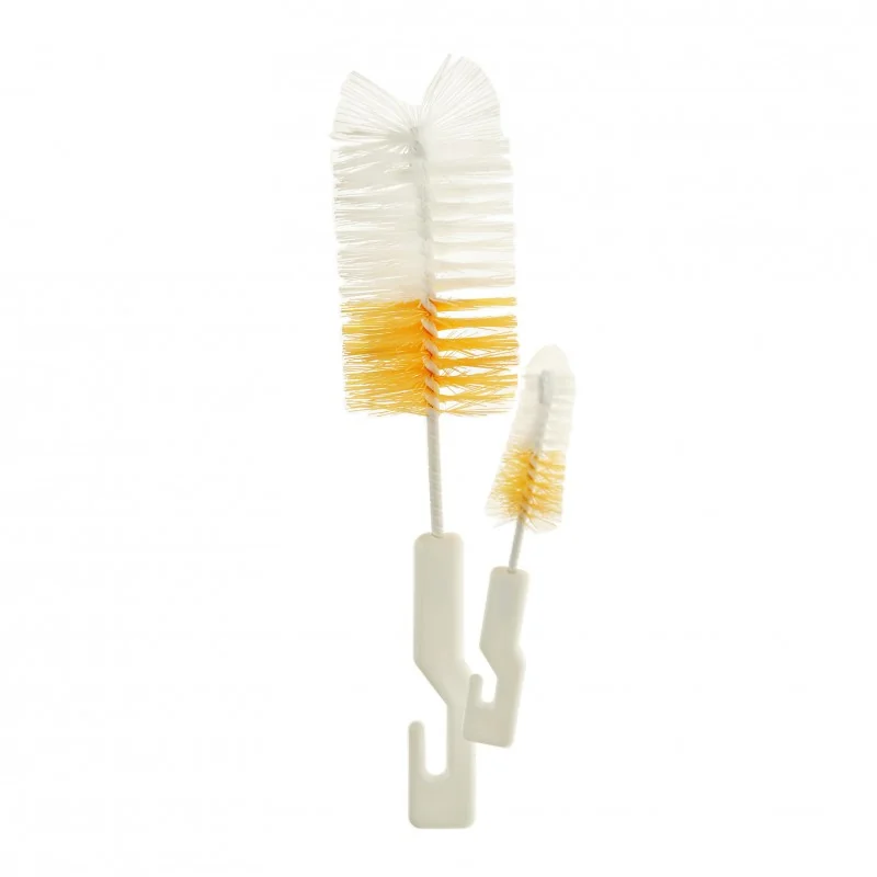 Perie biberon + perie tetina Baby, 2 bucati, Minut