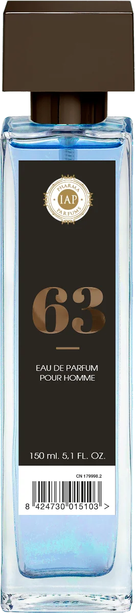 Apa de parfum pentru barbati Nr. 63, 150ml, IAP Pharma