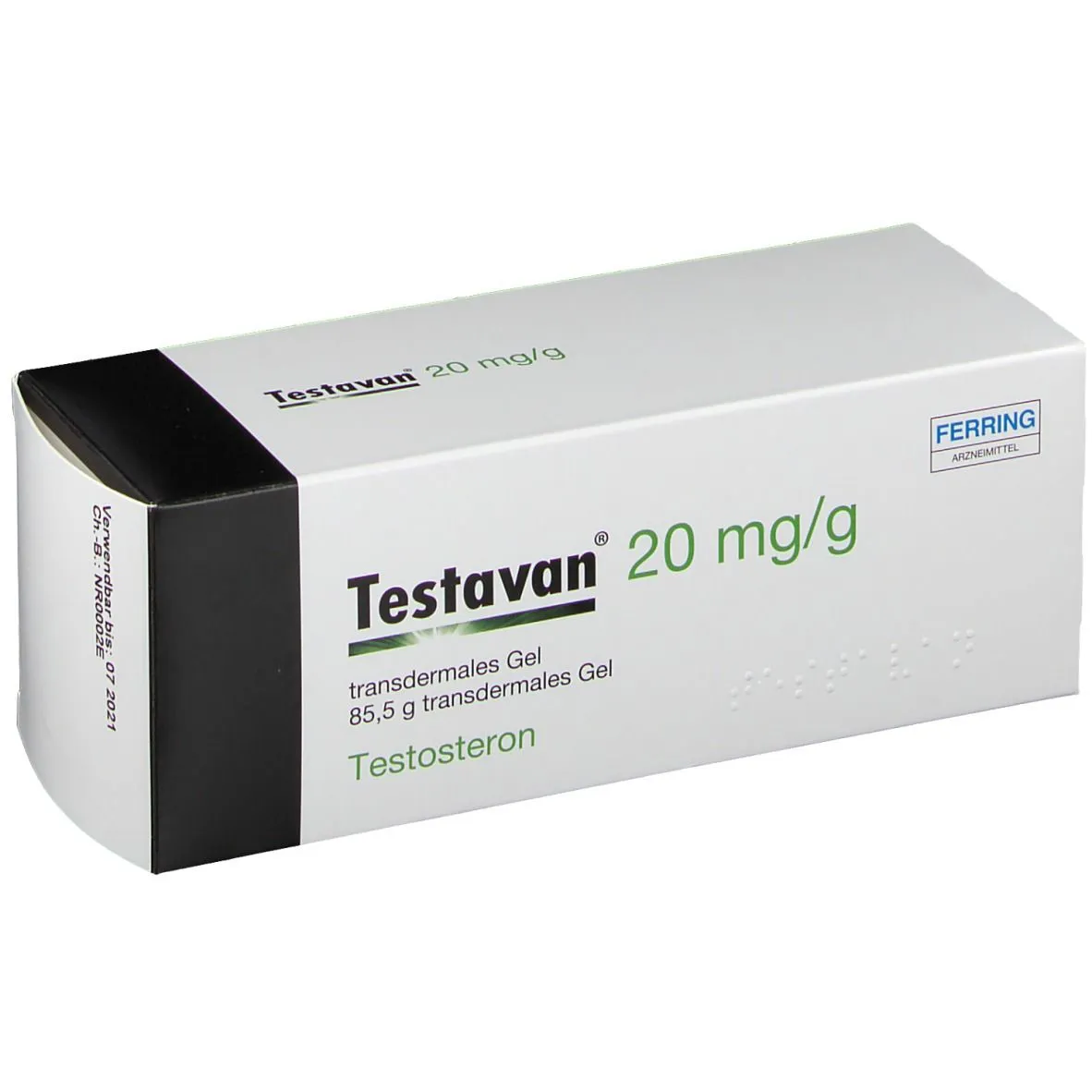 Testavan 20 mg/g gel transdermic, 56 doze, Ferring 