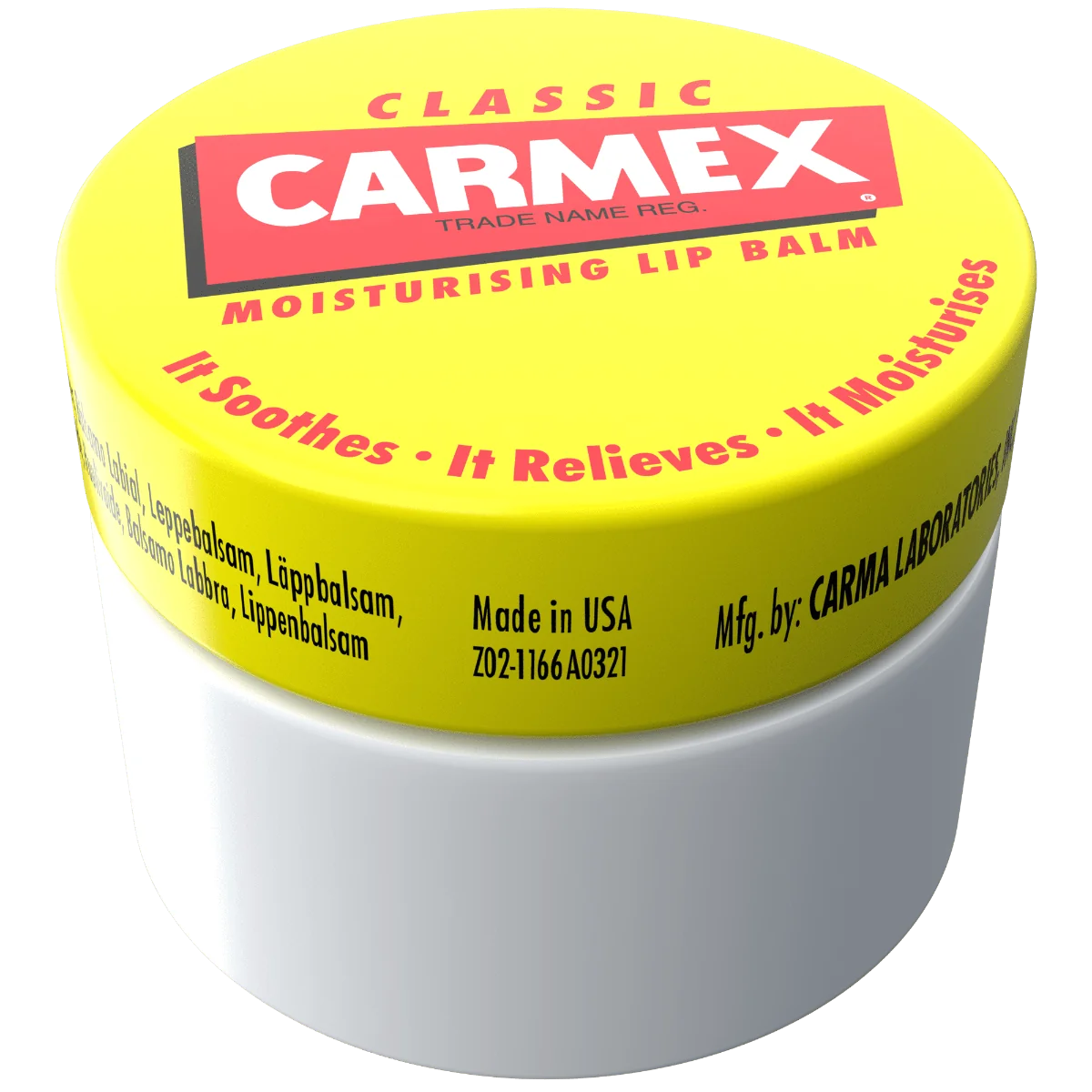 Balsam reparator pentru buze uscate si crapate, 7.5g, Carmex