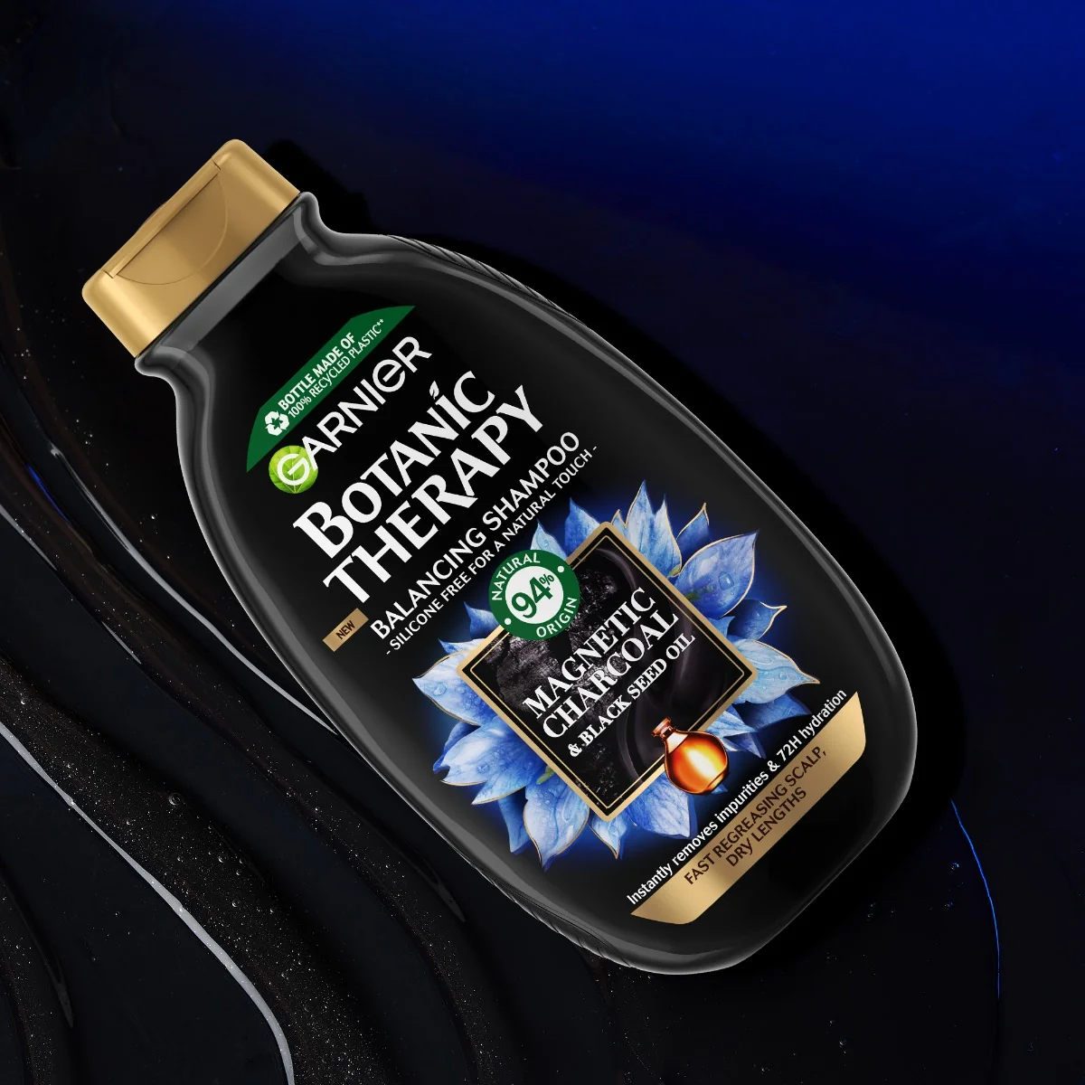 Sampon Magnetic Charcoal Botanic Therapy, 250ml, Garnier
