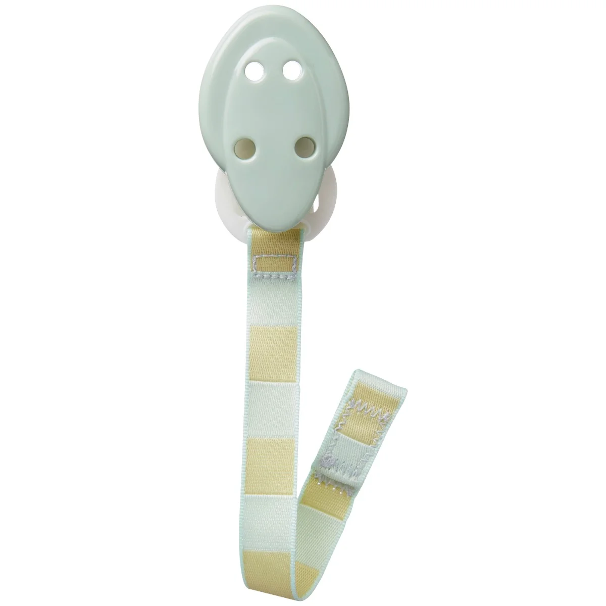 Suport pentru suzete pentru +0 luni Verde/Mov, 2 bucati, Tommee Tippee