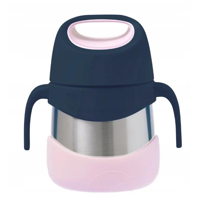 Termos pentru mancare pentru +6 luni Mov/Indigo/Gri, 335ml, Bbox
