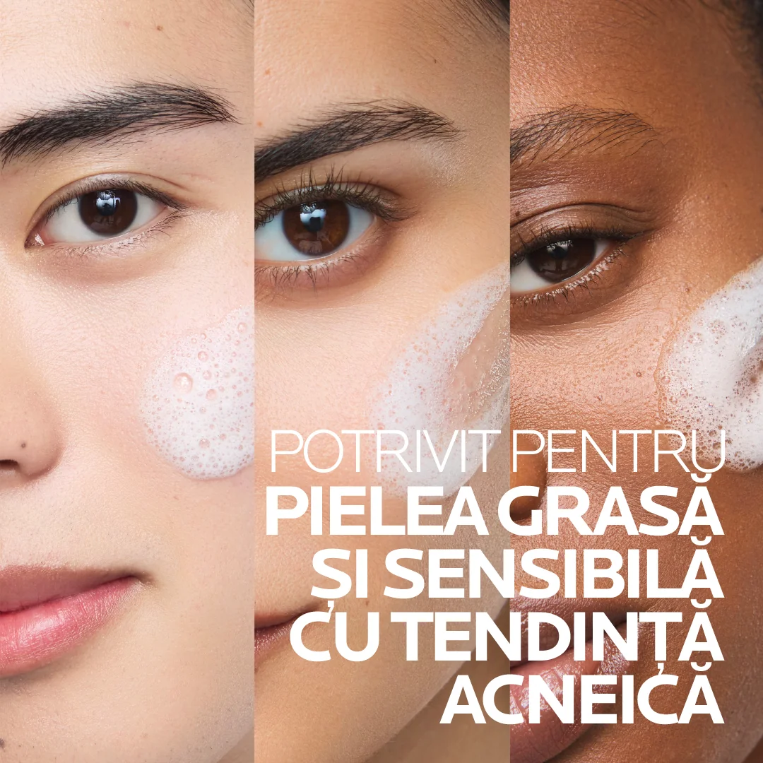 Gel de curatare pentru excesul de sebum si porii vizibili Effaclar Supramolecular, 400ml, La Roche-Posay