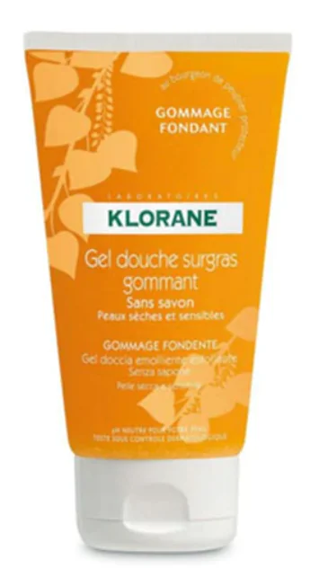 Gel de dus exfoliant, 150ml, Klorane