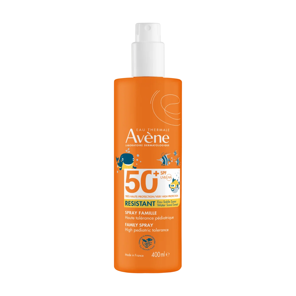 Spray cu protectie solara pentru intreaga familie SPF 50+, 400ml, Avene
