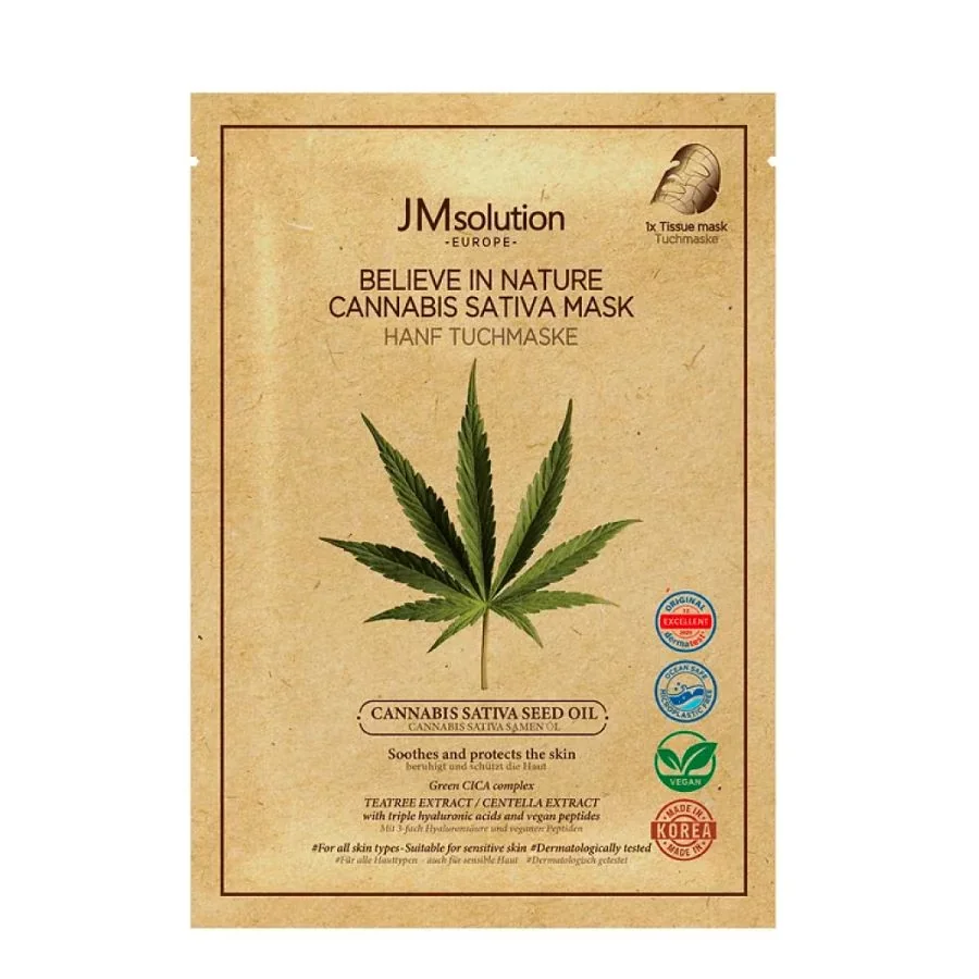 Masca tip servetel cu Cannabis Sativa, 28ml, JMsolution