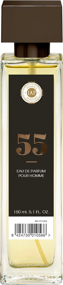 Apa de parfum pentru barbati Nr. 55, 150ml, IAP Pharma