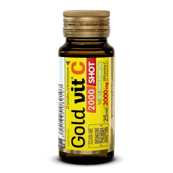 Vitamina C 2000 Lichida Forte Gold Shot aroma lamaie, 25ml, Olimp Labs