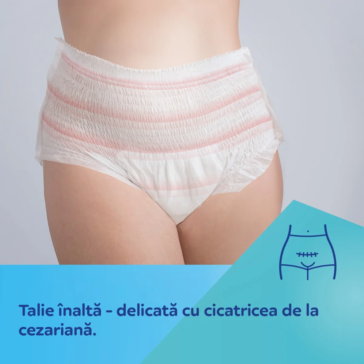 Chiloti postnatali de unica folosinta 2 in 1 marimea L/XL, 5 bucati, Canpol babies