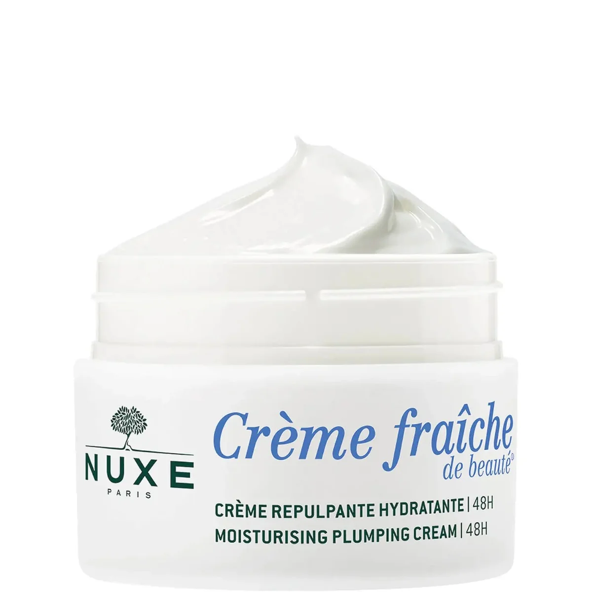 Crema hidratanta 48h cu efect de umplere pentru ten normal Fraiche de Beaute, 50ml, Nuxe