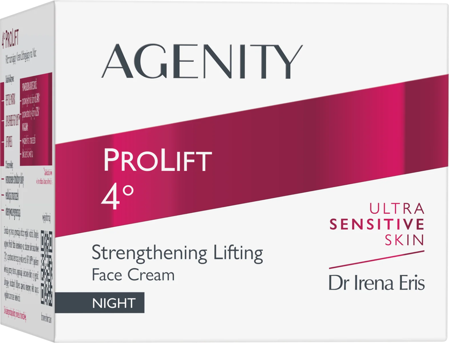 Crema de noapte pentru fermitate cu efect de lifting ProLift 4, 50ml, Agenity