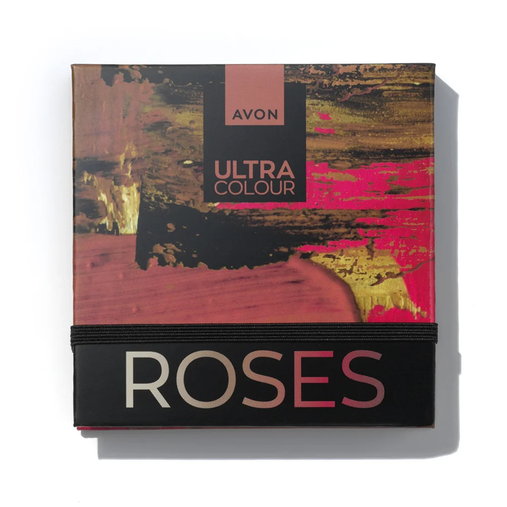 Paleta de farduri de pleoape Ultra Colour Roses, 6.3g, Avon