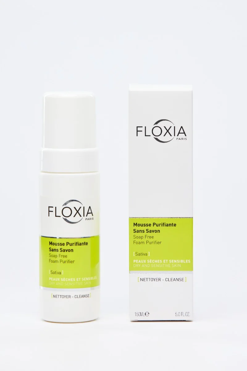 Spuma de curatare purifianta fara sapun, 150ml, Floxia