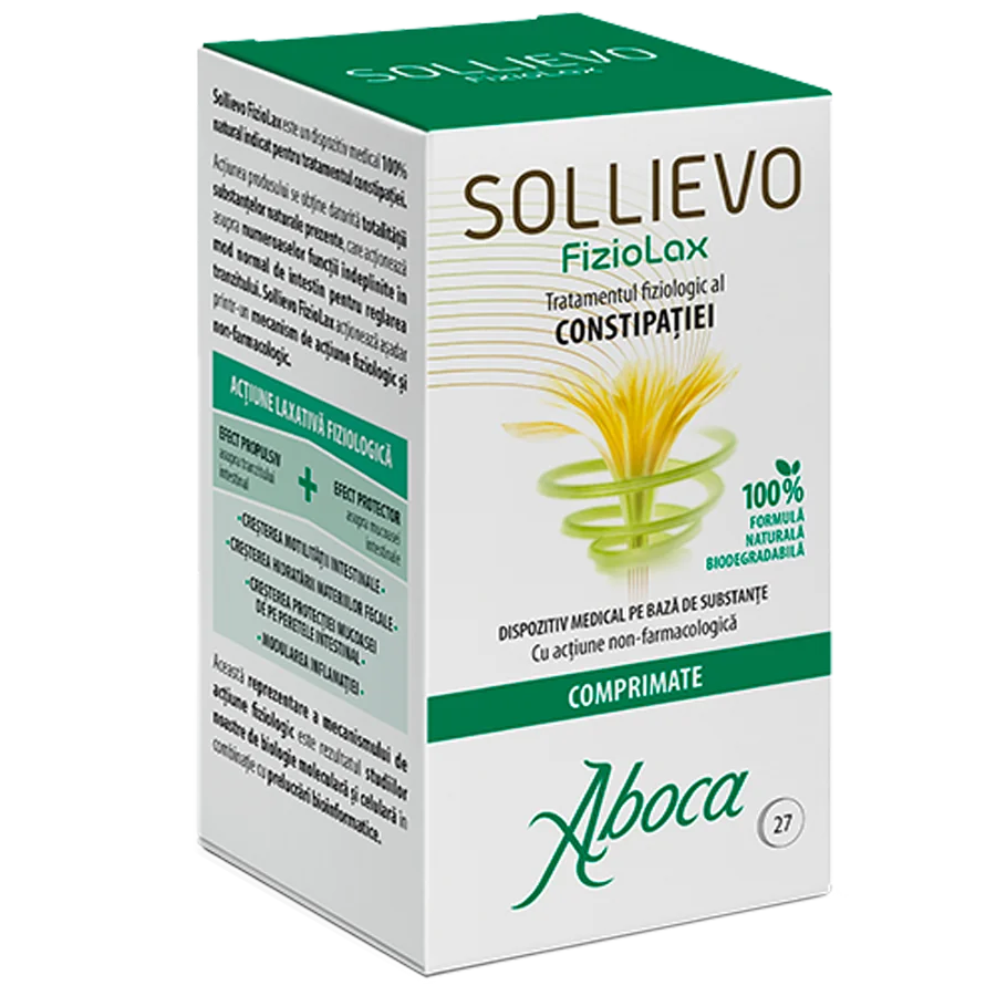 Sollievo Fiziolax DM, 27 tablete, Aboca