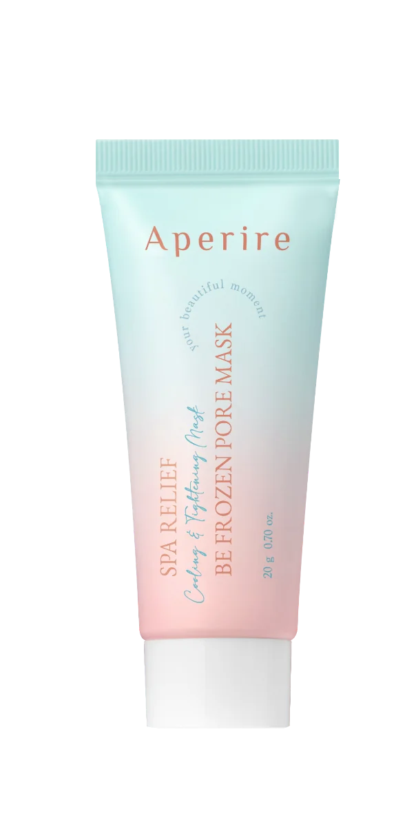 Masca de fata cu argila pentru calmare Spa Relief Be Frozen, 20g, Aperire