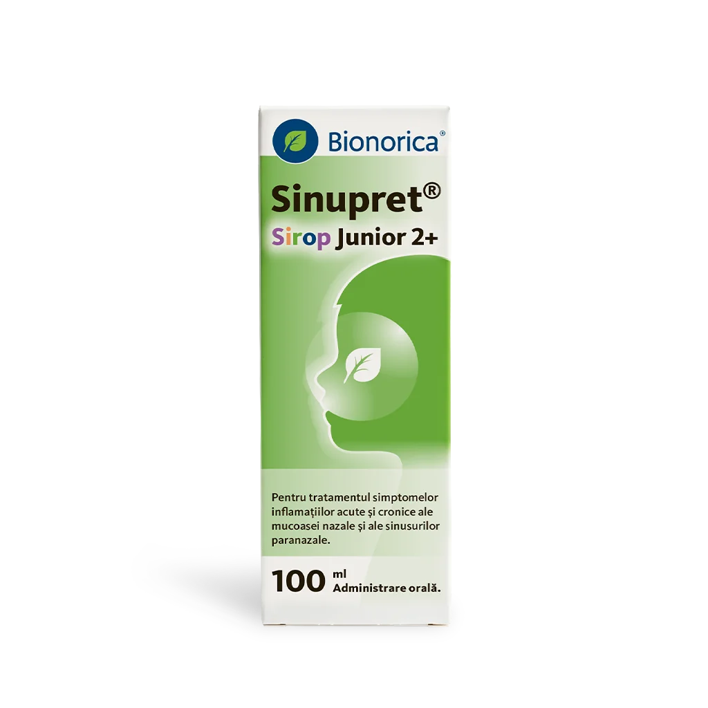 Sinupret Sirop Junior 2+, 100ml, Bionorica