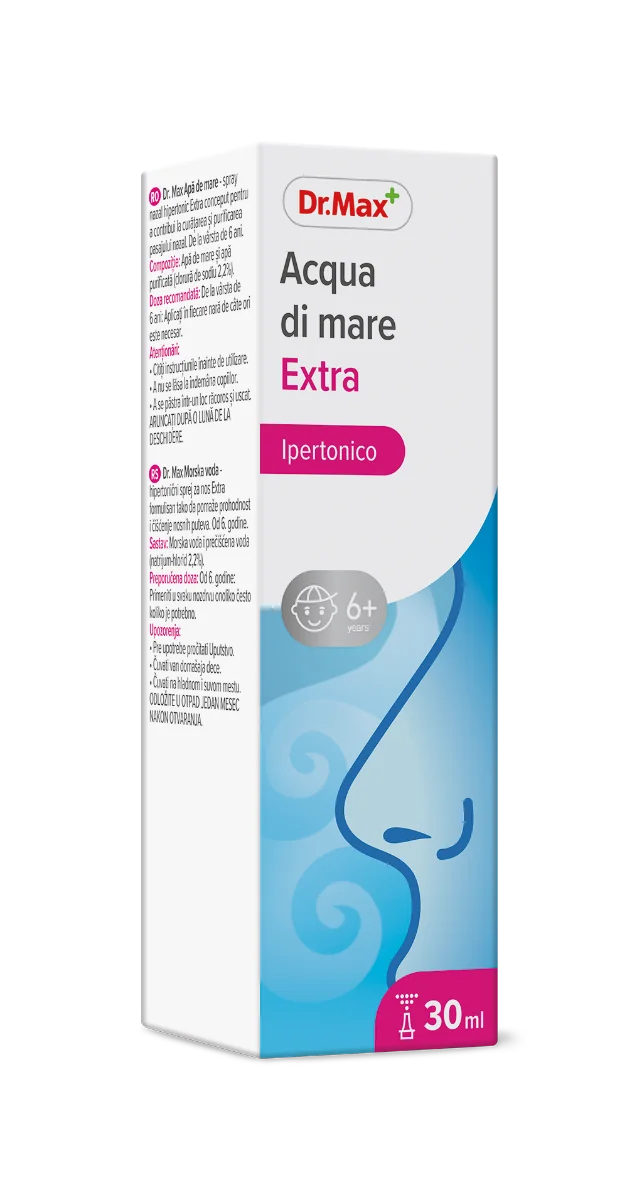 Dr. Max Spray nazal hipertonic Extra, 30ml