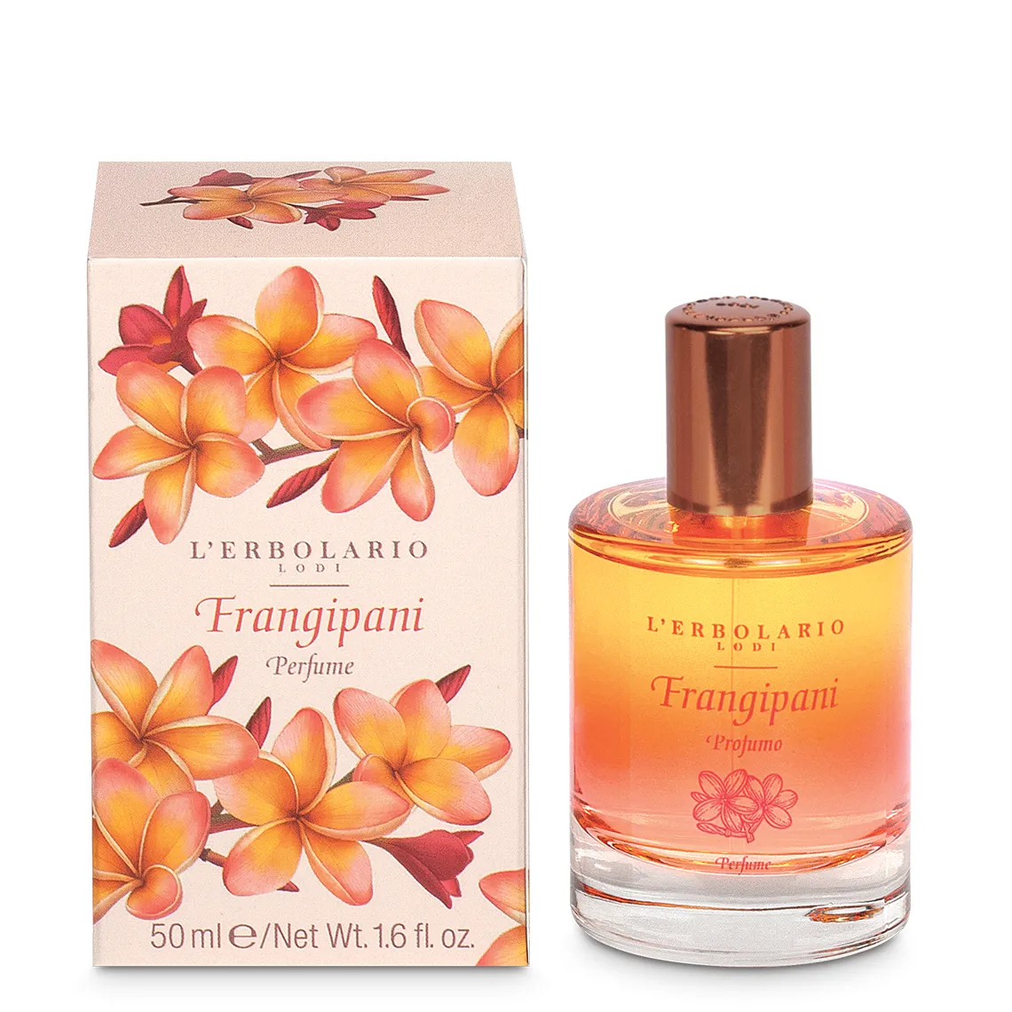 L'Erbolario Apa de parfum Frangipani, 50ml