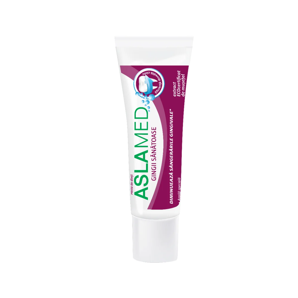 Pasta de dinti pentru gingii sanatoase, 75ml, AslaMed