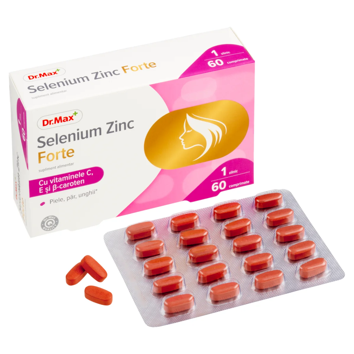 Dr. Max Selenium Zinc Forte, 60 comprimate