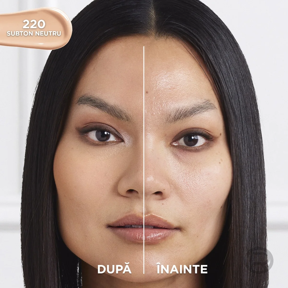 Fond de ten rezistent la transfer Infaillible 32H Fresh Wear 220 Neutru, 30ml, L'Oreal Paris