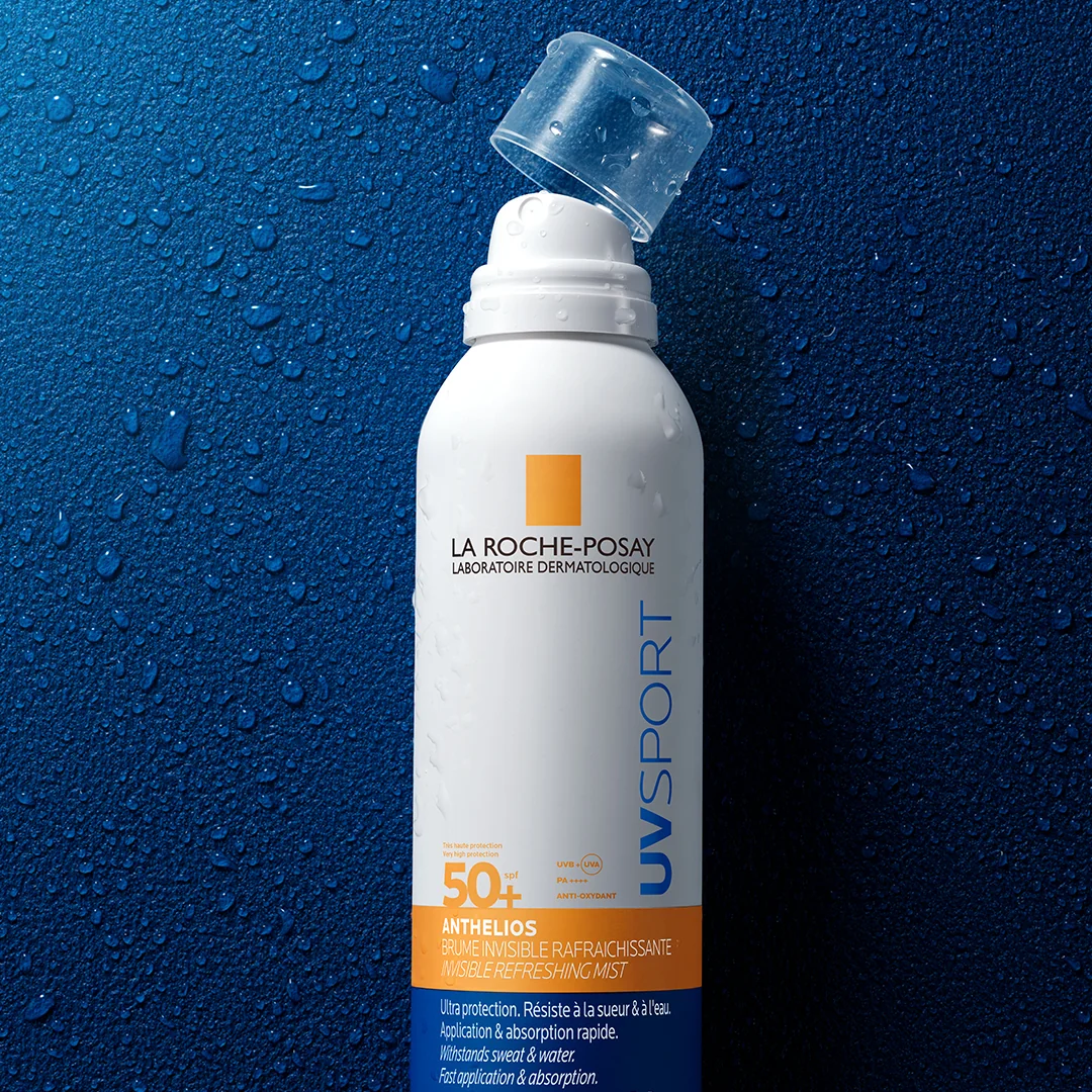 Spray invizibil reimprospatant SPF50+ Anthelios UVSport, 200ml, La Roche-Posay