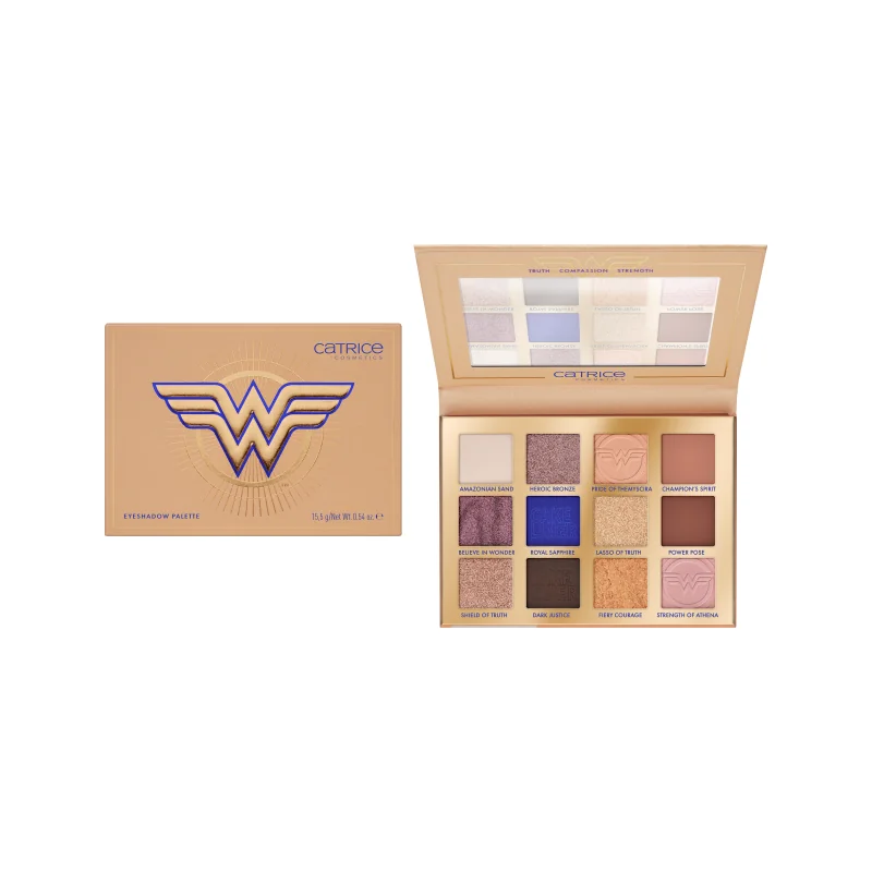 Paleta de farduri pentru pleoape 010 Story Wonder Woman, 15.5g, Catrice