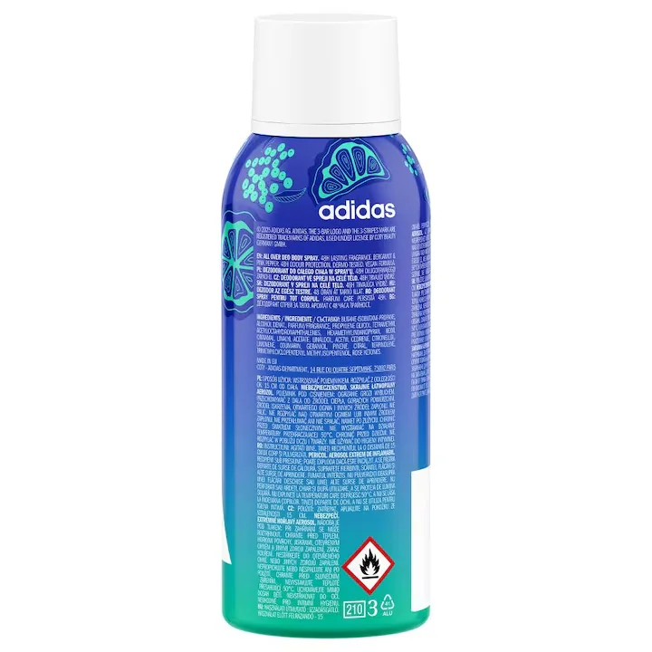 Deodorant spray Energy Drive, 150ml, Adidas