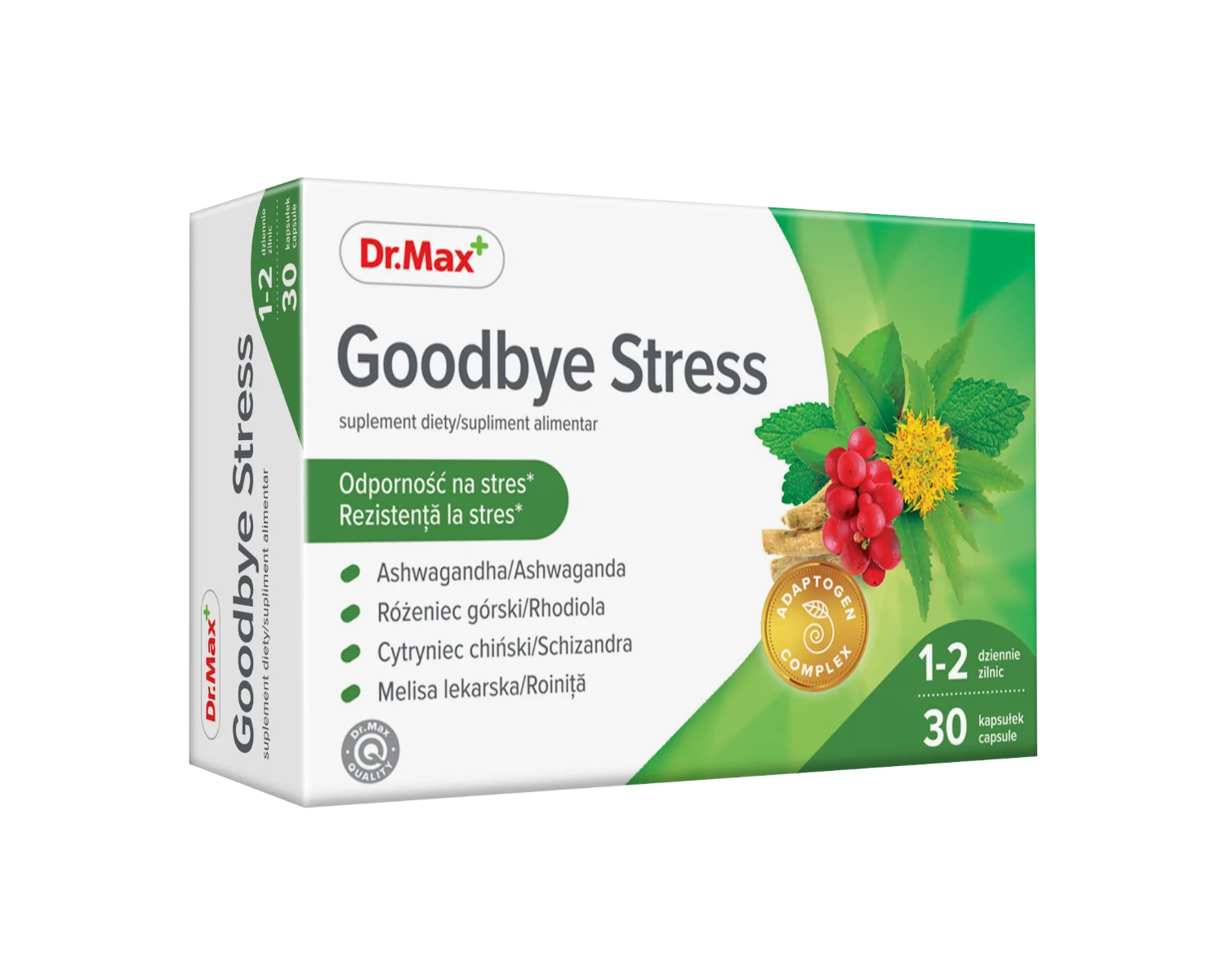 Dr. Max Goodbye Stress, 30 capsule​