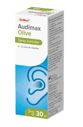 Dr. Max Audimax Olive Oil spray auricular, 30ml