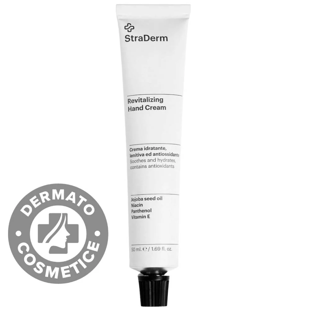Crema hidratanta pentru maini cu textura usoara, 50ml, StraDerm 