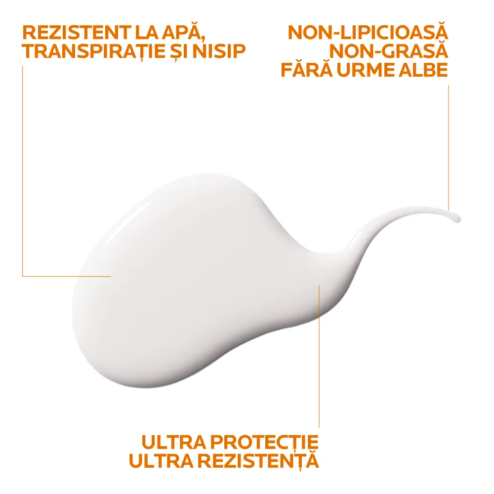 Fluid invizibil cu protectie solara SPF 50+ textura ultra-fluida pentru ten sensibil fara parfum Anthelios UV-Mune 400, 50ml, La Roche-Posay 
