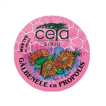 Unguent cu galbenele si propolis, 40g, Ceta Sibiu