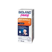 Vitamina C picaturi Bioland Junior, 10ml, Biofarm