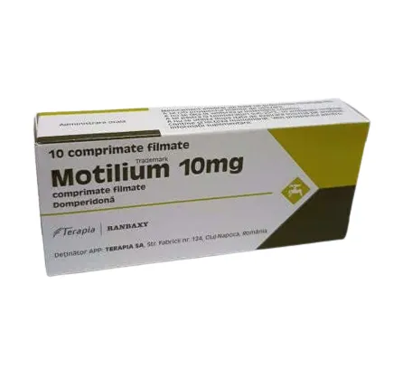 Motilium 10 mg, 10 comprimate filmate, Terapia