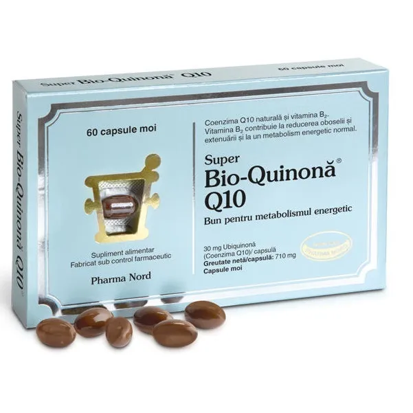 Super Bio-Quinona Q10 30mg, 60 capsule, Pharma Nord