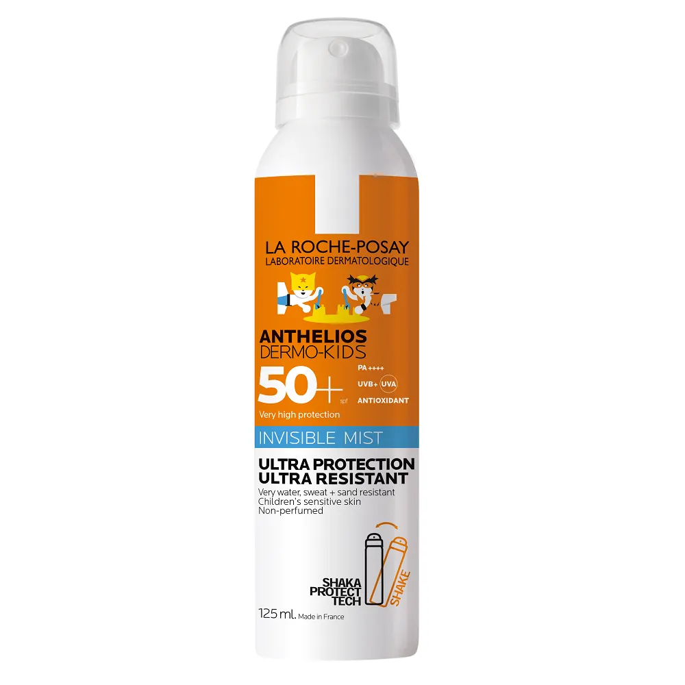 Spray pentru copii Anthelios Dermo Pediatrics cu SPF50+, 125ml, La Roche-Posay