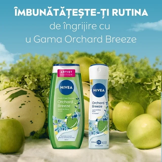 Gel de dus Orchad Breeze, 250ml, Nivea