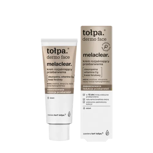 Crema depigmentanta pentru pete pigmentare zi Dermo Face Melaclear, 40ml, Tolpa
