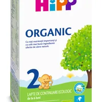 Lapte praf Organic 2 incepand de la 6 luni, 300 g, HiPP