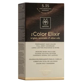 Apivita My Color Elixir Vopsea de par, N5.35 