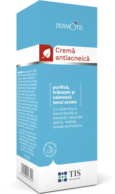 Crema antiacneica Q4U, 40ml, Tis Farmaceutic