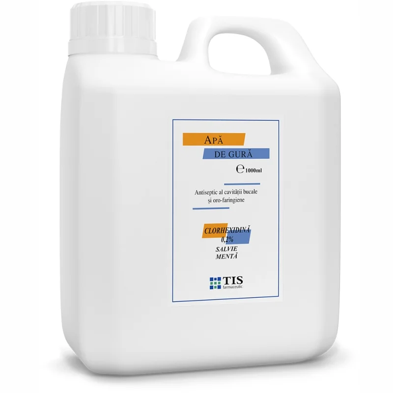 Apa de gura cu 0,2% Clorhexidina, 1000ml, Tis Farmaceutic | Dr. Max Farmacia