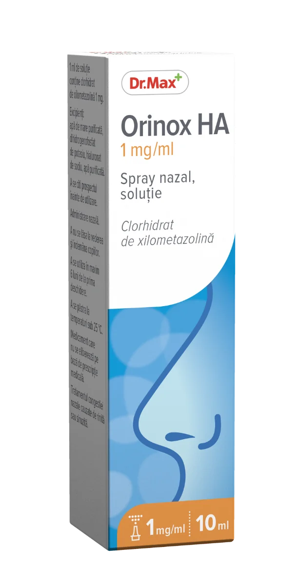 Dr. Max Orinox HA 1 mg/ml Spray nazal, 10ml