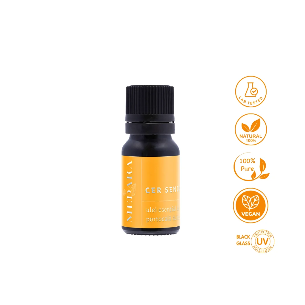 Ulei esential cu portocala dulce, 10ml, Medara