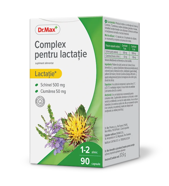 Dr. Max Complex pentru lactatie, 90 capsule