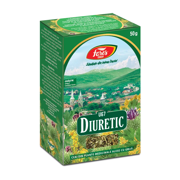 Ceai Diuretic U67, 50g, Fares