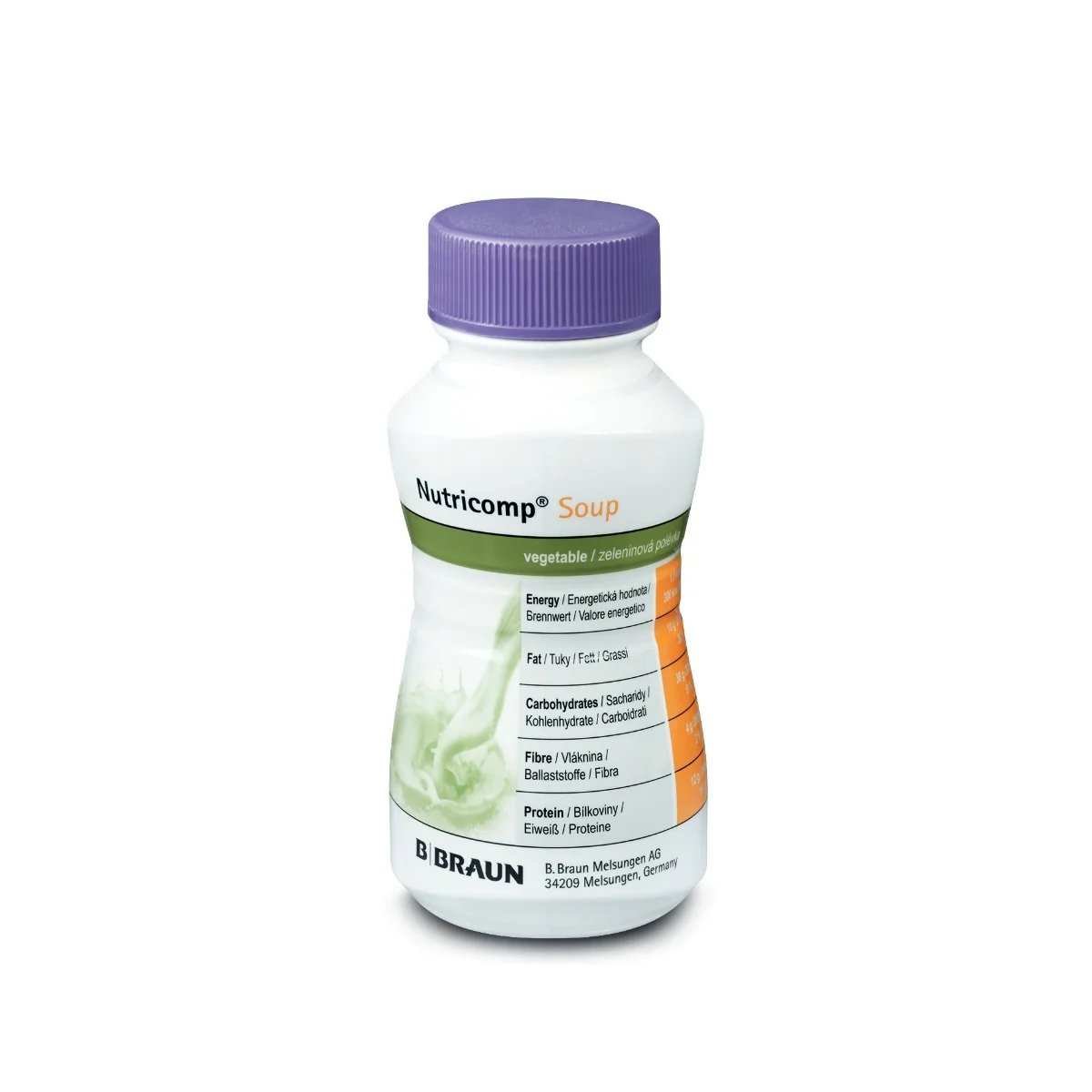 Bautura Supa de legume, 4 x 200ml, Nutricomp